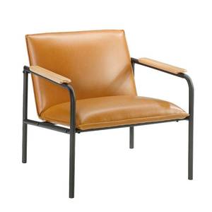 lot 25531 image: Sauder - Boulevard Caf� Collection 4-Leg Accent Chair - Camel 1only