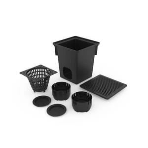 lot 25556 image: RELN 10 in. W x 10 in. L x 12 in. H Catch Basin Kit, Black