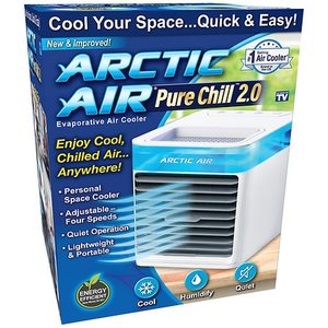lot 25557 image: As Seen on TV Arctic Air Pure Chill Air Conditioner