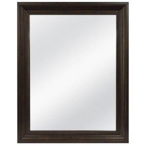 lot 25563 image: Masterpiece Decor Medium Rectangle Java Casual Mirror (22.5 in. H x 28.5 in. W) not broken