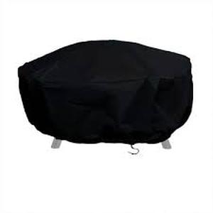 lot 25534 image: sunnydaze fire pit cover black