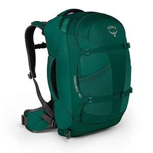 lot 50231 image: Osprey Fairview 40 Womens Travel Backpack Rainforest Green, SmallMedium