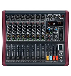 lot 50234 image: 8-Channel Professional Mono Audio Mixer
