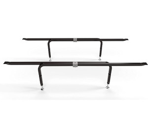 lot 50239 image: Universal Bed Slats Center Support System Adjustable Tubular Steel with 4 Legs
