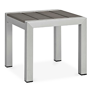 lot 50247 image: Modway Shore Outdoor Patio Aluminum Side Table