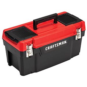 lot 50250 image: Craftsman 20in.plastic toolbox