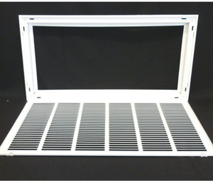 lot 50254 image: Steel Return Air Filter Grille 30X 12in. for 1in.