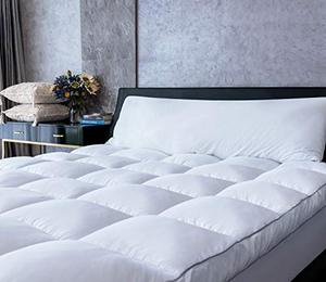 lot 50262 image: Mattress Topper Cooling Plush Pillow Top Mattress Pad,Queen