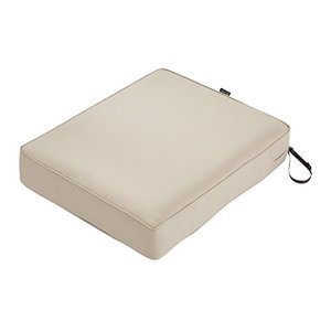 lot 50265 image: Classic Accessories Montlake Water-Resistant Rectangle Outdoor Seat Cushion
