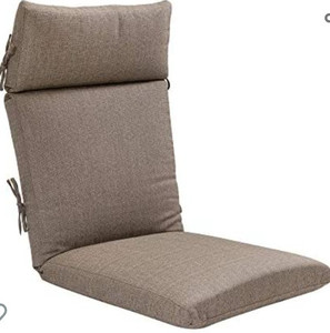 lot 50273 image: 2 - Decor therapy Outdoor Dining Chair Cushion, Taupe
