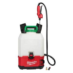 lot 50287 image: Milwaukee M18 18-Volt 4 Gal. Lithium-Ion Cordless Switch Tank Backpack Sprayer, Tool Only