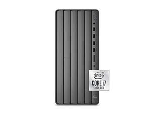 lot 50325 image: HP Envy Desktop Computer, Intel Core i7-10700, 16 GB RAM, 1 TB Hard Drive and 512 GB SSD Storage, Windows 10 Pro TE01-1022 13Z69AA#ABA