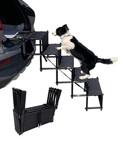 lot 50327 image: Nonslip Dog Ramp Stairs for Vehicles