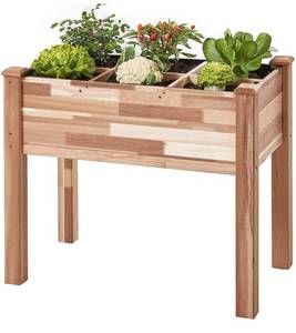 lot 50341 image: Amerlife Cedar Raised Garden Bed