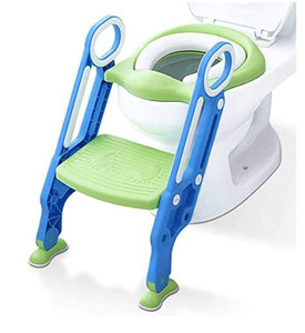 lot 50344 image: Potty Training Toilet Seat with Step Stool Ladder