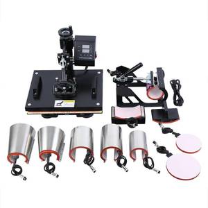 lot 50374 image: Heat Press Machine Sublimation Machine 15�15 inch for T-Shirt Mug Plate Hat 38x38cm