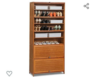 lot 50403 image: MoNiBloom Large Shoe Storage Cabinet