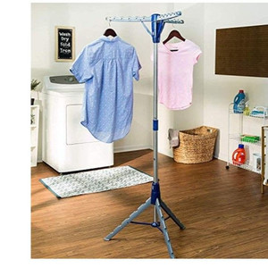 lot 50459 image: Tri Pod Laundry Rack, Chrome