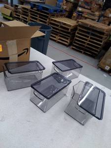 lot 50463 image: Refrigerator Small Storage Containers, 4 Pack