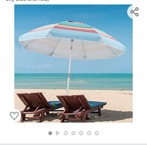 lot 50480 image: BLUU Beach Umbrella