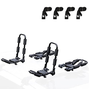 lot 50511 image: Leader Accessories Folding Kayak Rack 4 PCSSet J Bar