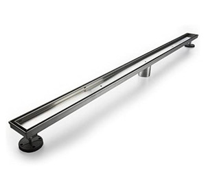 lot 50523 image: Neodrain 48in.Linear Shower Drain with Tile insert Grate