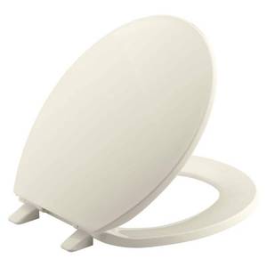 lot 50529 image: Kohler K-4775 Brevia Q2 Round Closed-Front Toilet Seat