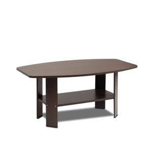 lot 50556 image: Furinno Simple Design Coffee Table, Dark Brown