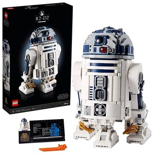 lot 100 image: LEGO LEGO Star Wars R2-D2 75308 Collectible Building Toy, New 2021 (2,314 Pieces)  May be missing pieces   (SOLD AS IS)  (Retails $200)