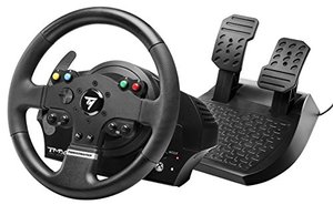 lot 101 image: Thrustmaster TMX Force Feedback Racing Wheel (Xbox Series XS,One,PC)     (Retails $230)