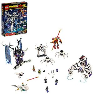 lot 102 image: LEGO Monkie Kid The Bone Demon 80028 Creative Toy Building Kit Awesome Play-as-You-Build Set for Kids (1,375 Pieces)    (Retails $120)