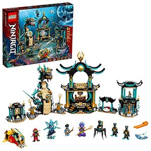 lot 50654 image: LEGO NINJAGO Temple of The Endless Sea 71755 Building Kit Underwater Playset Featuring NINJAGO Kai and Snake Toy New 2021 (1,060 Pieces)    (Retails $100)