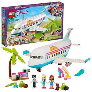 lot 50655 image: LEGO Friends Heartlake City Airplane 41429, Includes Friends Stephanie and Olivia, and Lots of Fun Airplane Accessories to Spark Fun and Creative Playtimes (574 Pieces)   (Retails $118)