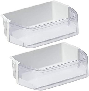 lot 50656 image: Refrigerator Door Bin, Door Shelf Bin   (Set of 2)