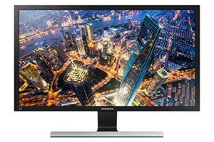 lot 50708 image: SAMSUNG UE57 Series 28-Inch 4K UHD (3840x2160) Computer Monitor, HDMI, Display Port, Eye Saver Mode, VESA Compatible, FreeSync (LU28E570DSZA)    (Retails $190)
