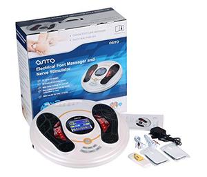 lot 51277 image: Foot Circulation Plus (FSA or HSA Eligible)- EMS Feet and Legs Massager Machine for Neuropathy- Nerve Muscle Massage Stimulator to Reduce Swelling Foot Calf Ankle Leg and Body Pain Reflexology