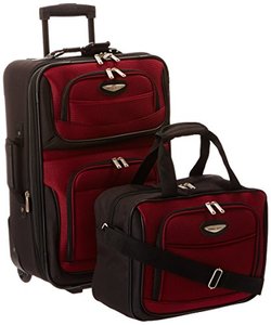 lot 52129 image: Travel Select Amsterdam Business Rolling Garment Bag, Black, One Size