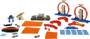 lot 52132 image: Hot Wheels. - Toy, Race Track Construction Starter Set