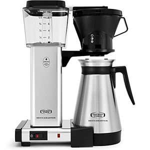 lot 52138 image: Technivorm Moccamaster 79112 KBT Coffee Brewer, 40 oz, Polished Silver