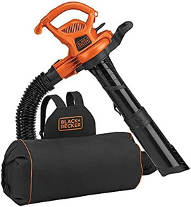 lot 52598 image: BLACKDECKER 3-in-1 Electric Leaf Blower, Leaf Vacuum, Mulcher (BEBL7000)