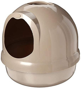 lot 52617 image: Petmate Booda Dome Cat Litter Box for Indoor Cats , Titanium