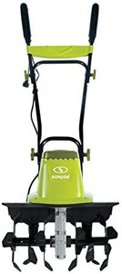lot 52618 image: Sun Joe TJ603E 16-Inch 12-Amp Electric Tiller and Cultivator, Green
