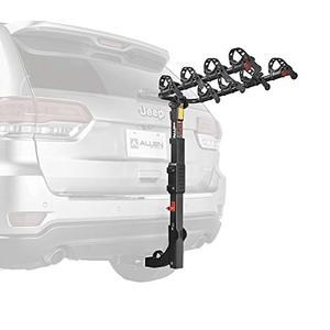 lot 52660 image: Allen Sports Premier Hitch Mounted 4-Bike Carrier, Model S545, Black