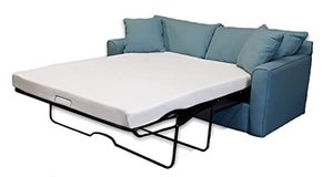 lot 52668 image: DynastyMattress 4-inch Cool Gel Memory Foam Mattress Sleeper for Convertible Folding Sofa & Couch Beds Full Size Sofa Not Included