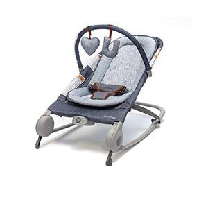 lot 52672 image: Summer 2-in-1 Bouncer & Rocker Duo (Heather Gray) Convenient and Portable Rocker and Bouncer for Babies Includes Soft Toys and Soothing Vibrations
