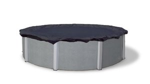 lot 53044 image: Blue Wave Bronze 8-Year 28-ft Round Above Ground Pool Winter Cover