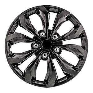 lot 53066 image: Pilot Automotive WH555-15GM-B 15 Inch 15 Universal Fit Spyder Wheel Cover  Set of 4  Fits Toyota Volkswagen VW Chevy Chevrolet Honda Mazda Dodge Ford and Others, SpyderGunmetal Grey