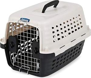 lot 64724 image: Petmate Compass Kennel, PEARL WHITEBLACK (41031), UP TO 10LBS