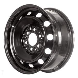 lot 67398 image: Multiple Manufactures STL03547U45 Black Wheel with Painted and Meets All Federal Motor Safety Standards (17 x 7.5 inches 6 x 135 mm, 44 mm Offset)