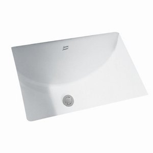 lot 67419 image: American Standard 0614.300.020 Studio 18 by 12-Inch Undercounter Sink, White